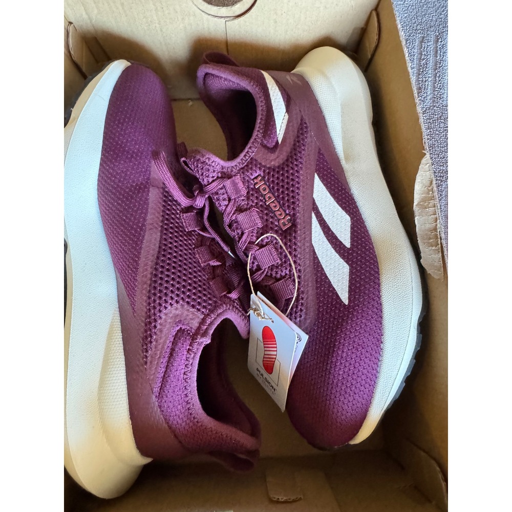 Reebok Cityride Women Running Shoes Cherry Red Black Size 6 New nwt purple